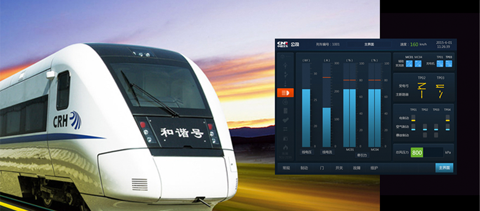 中國中車監控顯示屏界面設計及QT、Codesys、Fltk開發
